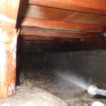 台所・居間床下 薬剤吹付・散布処理