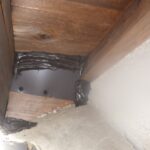 入母屋 侵入防止施工完了