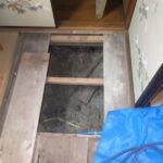 奥和室床下 床下アクセス箇所