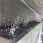 外周 シャッターBOX上 既存のプロテクター