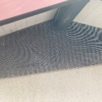 軒下飾り部 ステンレスメッシュ設置完了
