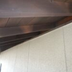 2階軒先面戸 侵入防止 施工箇所
