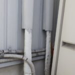 エアコンダクト隙間 侵入防止施工箇所